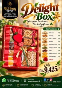 9 Premium Nuts & Dry Fruits Gift/ Delight Box