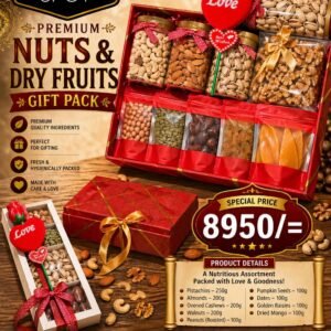 9 Premium Nuts & Dry Fruits Gift Pack